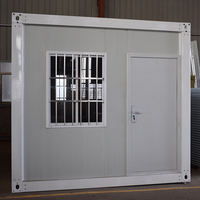 Petite maison modulaire préfabriquée de 10 pieds à bas prix Pack plat petite maison préfabriquée en conteneur de stockage