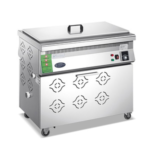 Freidora de alta eficiencia para separación aceite-<span class=keywords><strong>agua</strong></span>, para patatas fritas, chicharrones de cerdo, camarones, pollo y pescado - Product Image 1