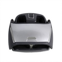 Appareil de massage des pieds Shiatsu portable, machine de massage des jambes et des mollets électrique avec chaleur, vibrations et compression d'air
