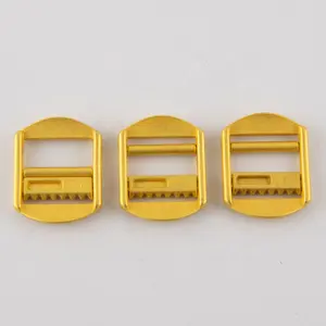 Hersteller Custom Bag Gepäck Gold Metalls chnalle mit Zähnen