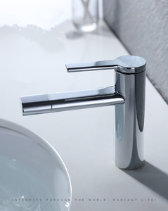 Moderno rubinetto da bagno a foro singolo <span class=keywords><strong>nero</strong></span> <span class=keywords><strong>opaco</strong></span> in ottone lavabo lavabo acqua miscelatore rubinetto valvola di ceramica - Product Image 5