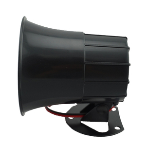 SMQT EB-165 공장 직송 12V 전기 화재 경광등 사이렌 고음 자동차 오토바이 경적 유선 화재 경보 스피커 경고 ABS 소재 - Product Image 6
