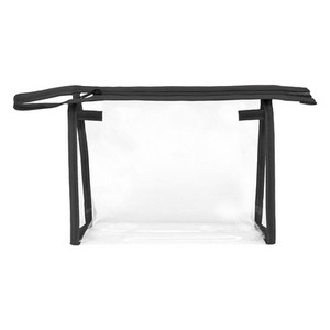 Bolsa de Cosméticos Transparente de Gran Capacidad, Ecológica y Resistente al Agua, Portátil, de TPU con Cierre - Product Image 3