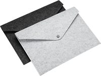 Carpeta Portadocumentos Protectora para Oficina y Negocios, Bolsa de Fieltro para Archivos, Colores Variados, Impresión Tipográfica, Forma Personalizada