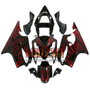 Cuerpo de inyección para <span class=keywords><strong>HONDA</strong></span> <span class=keywords><strong>CBR</strong></span> 600F4i 600CC <span class=keywords><strong>600</strong></span> <span class=keywords><strong>F4i</strong></span> CBR600F4i 01 02 03 87LQ.29 CBR600 <span class=keywords><strong>F4i</strong></span> 2001 2002 llamas rojas 2003 OEM <span class=keywords><strong>carenado</strong></span> - Product Image 1