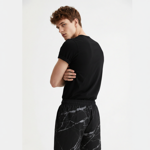 Pantalones cortos deportivos transpirables y de secado rápido de malla de cintura alta para mujer, pantalones deportivos informales de verano para playa y exteriores - Product Image 1