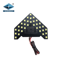 Kaliteli SMD LED ok paneli araba arka yan flaş strobe aynası gösterge açın sinyal ışığı 12 ay 2835 33 evrensel CE