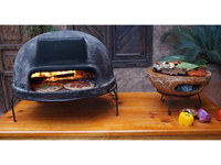 Four à pizza en argile de style mexicain populaire, vente de barbecue en argile à bois