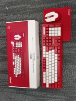 3-en-1 Offre Spéciale clavier et souris sans fil avec ensemble de tapis de souris prix d'usine direct pour PC ordinateur portable