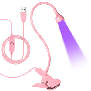 Lampe UV LED portable professionnelle pour séchage des ongles, avec pince de fixation flexible USB pour bureau - Product Image 1