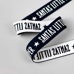 Cinta Elástica Jacquard de Poliéster Estable con Logotipo Personalizado, Elástico para Accesorios de Ropa, Cintura de Ropa Interior - Product Image 6