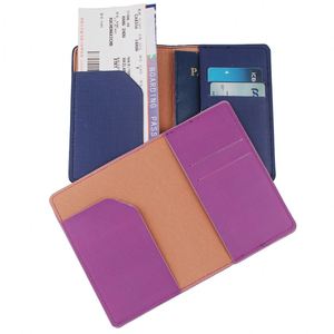 Protège-passeports en PU personnalisés à motif de dessin animé, anti-RFID, 5 pouces, sans fermeture, épaisseur 50 mm, pour collection de documents familiaux - Product Image 4