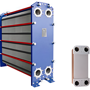 Échangeur de chaleur à plaques en acier inoxydable JG pour la récupération de chaleur industrielle et l'utilisation en construction 380V Haute sécurité Garantie 1 an - Product Image 3