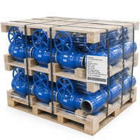 Vanne à boisseau sphérique entièrement soudée en acier au carbone à passage complet API 6D, vente en gros directe usine, pour pipelines longue distance pétrole-gaz
