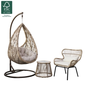 Hot PE Rattan in vimini due posti appeso sedia Casual altalena per camera da letto scuola parco <span class=keywords><strong>cucina</strong></span> Villa laboratorio cortile - Product Image 1
