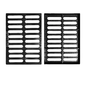 Professional Manufacturer Municipal Engineering Iron Cast Trench Cover Plate Sewer Grate Driveway Drain Grating