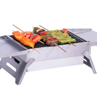 Barbecue portable pliable en métal pour camping et pique-nique, idéal pour l'extérieur – Vente en gros