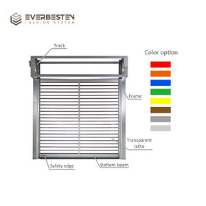 <span class=keywords><strong>Porte</strong></span> spirale industrielle haute vitesse Everbesten conçue pour les installations logistiques extérieures nécessitant une opération rapide et un <span class=keywords><strong>fermeture</strong></span> sécurisée - Product Image 2
