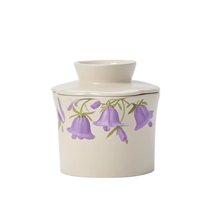 Plat à beurre en céramique sur le thème de l'escargot de chrysanthème rose pour un <span class=keywords><strong>d</strong></span>écor de cuisine élégant et rustique pour un pot de rangement en céramique - Product Image 5