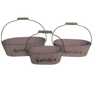 Artigianato in legno nordico per realizzare vecchi vasi ovali <span class=keywords><strong>con</strong></span> spago fioriere portatili decorazione per la casa vasi da fiori succulenti - Product Image 1