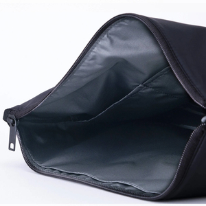 2026 Lightweight Parachute Cloth <strong>Bag</strong> <strong>Organiser</strong> <strong>Insert</strong> L Pink Beige Purse Organizer <strong>Insert</strong> with Zipper Fabric Storage <strong>Bag</strong> - Product Image 5