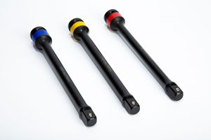 Kit de barres d'extension limiteuses de couple 10 pièces, jeu de clés dynamométriques en acier au chrome-vanadium de 1/2 pouce, bâtons de couple codés par couleur - Product Image 4