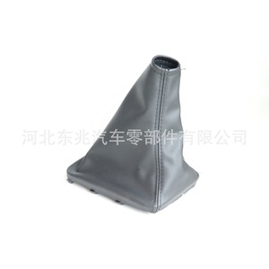 Housse de levier de vitesse en cuir noir pour Subaru, pièce de rechange DZ22K1 - Product Image 2