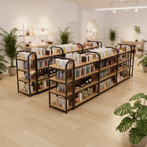 Étagère en acier réglable à 5 niveaux blanche, pour supermarché, épicerie et présentation en <span class=keywords><strong>magasin</strong></span> - Product Image 3