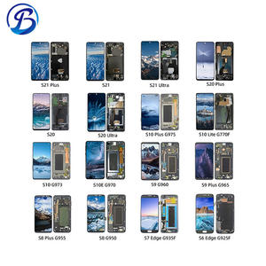 Écran en gros S21 + S21 S21U <span class=keywords><strong>S20</strong></span> + <span class=keywords><strong>S20</strong></span> S20U S10 + S10 S10E S9 S8 + S8 S7 S6 Écran AMOLED d'origine pour Samsung Galaxy S Series - Product Image 1