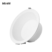 Spot LED encastré anti-éblouissement en aluminium 15W 25W 35W, CCT dimmable, rond pour hôtels
