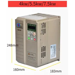 380V 5.5kw HL7000 Single Phase To 3 Phase Inverter AC Variable Frequency Drive Converter VFD