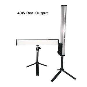 Bande lumineuse LED portable 40W alimentée par batterie pour la vidéo, Youtube, maquilleur, diffusion en direct - Product Image 2