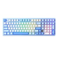 Clavier de jeu mécanique sans fil LEOBOG Hi98C Pro 98 touches, trois modes, fixation par joint en aluminium, échange à chaud, RGB, batterie 8000 mAh