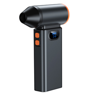 ปืนเป่าลมอัดไฟฟ้าอเนกประสงค์ 125000 รอบต่อนาที เครื่องเป่าฝุ่นแบบพกพาขนาดเล็ก พัดลมเทอร์โบแรงสูง พร้อมหน้าจอแสดงพลังงาน - Product Image 2