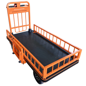 OME OEM Heavy Duty elettrico 4 ruote in acciaio inossidabile piattaforma di capacità di carico 500kg per macchine utensili professionali - Product Image 5