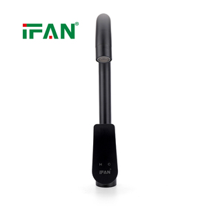 <span class=keywords><strong>Robinet</strong></span> de <span class=keywords><strong>cuisine</strong></span> IFAN en acier inoxydable 201 de haute qualité, raccords de salle de bain à grand rayon de courbure, 1/2 po - Product Image 2