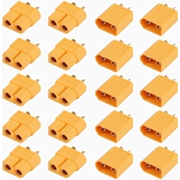 Connecteurs XT60, connecteurs mâles et femelles XT60, fiches d'alimentation pour batterie Lipo RC, moteur, connecteurs de drone XT60