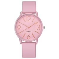 Montre Femme en Gros, Grandes Chiffres, Mignonne, Simple, Tendance, en Alliage, Bracelet 18mm, Cadran à Aiguilles, 40mm, Quartz, Ultra Légère