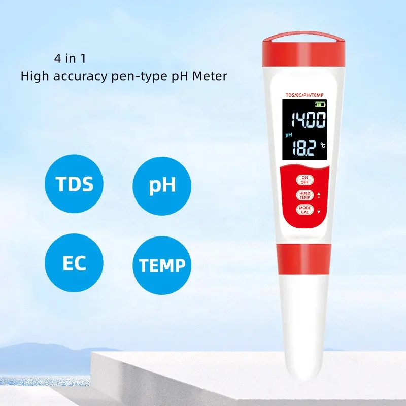 Hydroponic Widely Use Ph Meter Pen Tester Ph Meter Pocket Type