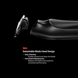 Recortadora de Precisión Profesional Inalámbrica Recargable con Cabezal Desmontable AL-251A, Recortadora de Cabello con Cuchilla en T y Diseño Único - Product Image 4