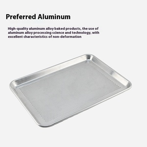 1.0 <span class=keywords><strong>di</strong></span> spessore <span class=keywords><strong>in</strong></span> lega <span class=keywords><strong>di</strong></span> alluminio punzecchiato rettangolare vassoio perforato pane torta strumento <span class=keywords><strong>di</strong></span> cottura per <span class=keywords><strong>forno</strong></span> per <span class=keywords><strong>Pizza</strong></span> fabbriche <span class=keywords><strong>di</strong></span> cibo - Product Image 2