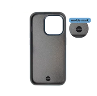 Coque de téléphone à sublimation colorée pour iPhone, housse de transfert thermique avec design simple, protection d'appareil photo, coque de téléphone portable antichoc
