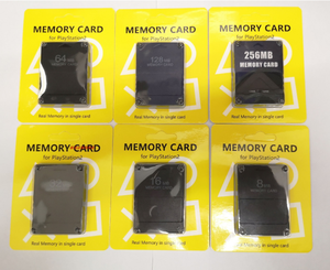 Kartu penyimpanan Data Game untuk stik Game PS2, memori Sony PS2 8MB-256MB untuk Game Ps2