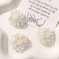 En gros, Clips de chaussures à fleurs perlées faits main, Breloques pour sabots, Grappes de fleurs, Matériel DIY pour coiffes, accessoires capillaires et boucles d'oreilles