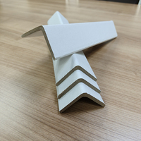 Eltete Protection d'angle en carton robuste en forme de L, panneau de bordure recyclable, modèle EL-EB, imperméable, impression personnalisable pour