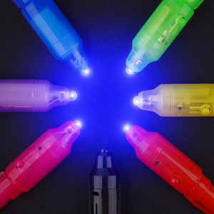 Stylo <span class=keywords><strong>espion</strong></span> magique 2020, best-seller, stylo à encre invisible pour messages secrets avec stylo UV pour enfant - Product Image 3