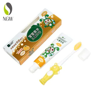 Factory OEM Anticavity Fluoride Children's Toothpaste Kids Toothpaste strong teeth for mini Toothbrush gift