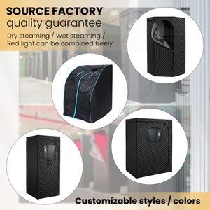 Qilong 2-người nhà hiện đại Spa phòng tắm hơi đầy đủ cơ thể xách tay Acrylic hồng ngoại phòng tắm hơi hộp điều khiển từ xa cho căn hộ biệt thự khách sạn - Product Image 6