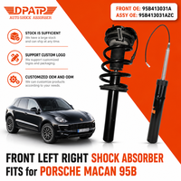 95B413031A 95B413031G Ensemble d'amortisseurs électroniques avant pour Porsche Macan 95B 2014-2018 PASM Strut Amortiguadores