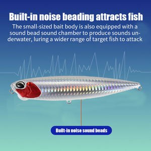 <span class=keywords><strong>Leurre</strong></span> de pêche flottant Topwater <span class=keywords><strong>Stickbait</strong></span> 100mm 13.4g, <span class=keywords><strong>leurre</strong></span> dur artificiel pour <span class=keywords><strong>brochet</strong></span> et black-bass - Product Image 5